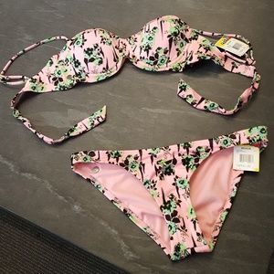 Volcom Girls Girls Break It Up Bikini Set M